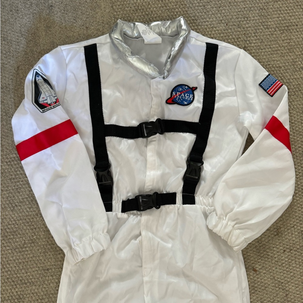Boys Astronaut Halloween Costume Space Medium fits 7-9 age
